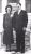 Jean Sanders and John Ekern's wedding day, 25 Nov 1948.